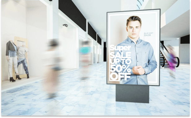 看板・デジタルサイネージ・バナー・動画制作